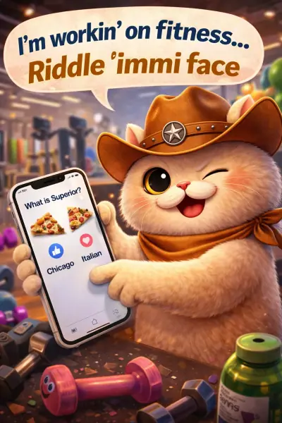 I'm Workin' on Fitness Pizza